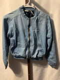 Highway Jeans blue denim bomber jacket #bomber #denim