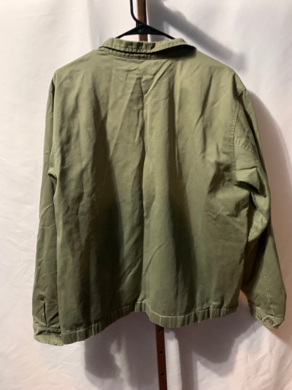 Lands' End olive green jacket sizeL 43/44 #outdoor