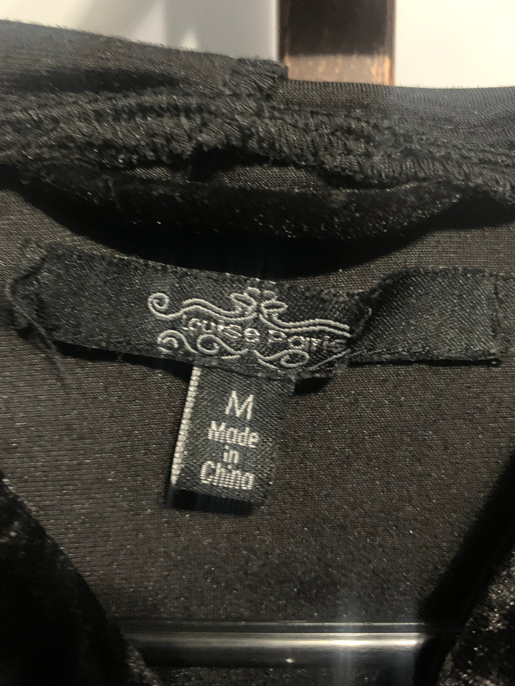 Louise Paris Crushed Velvet Zip Hoodie