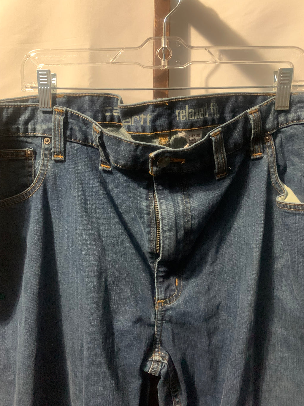 Carhartt blue denim jeans #workwear #carhartt