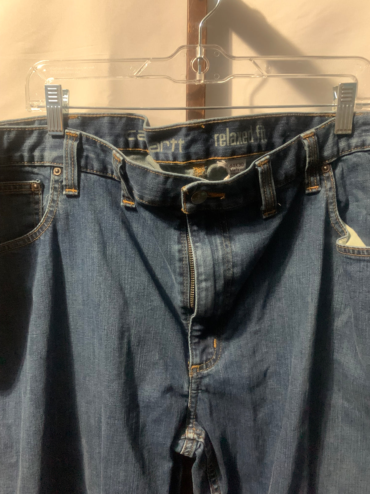 Carhartt blue denim jeans #workwear #carhartt