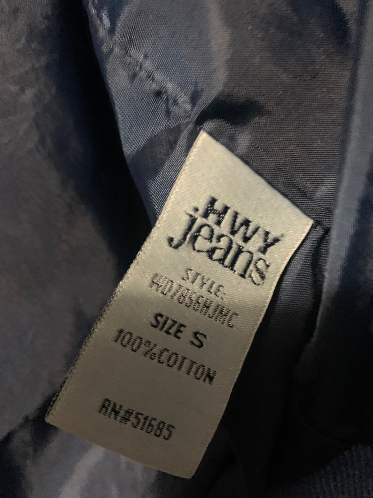 Highway Jeans blue denim bomber jacket #bomber #denim