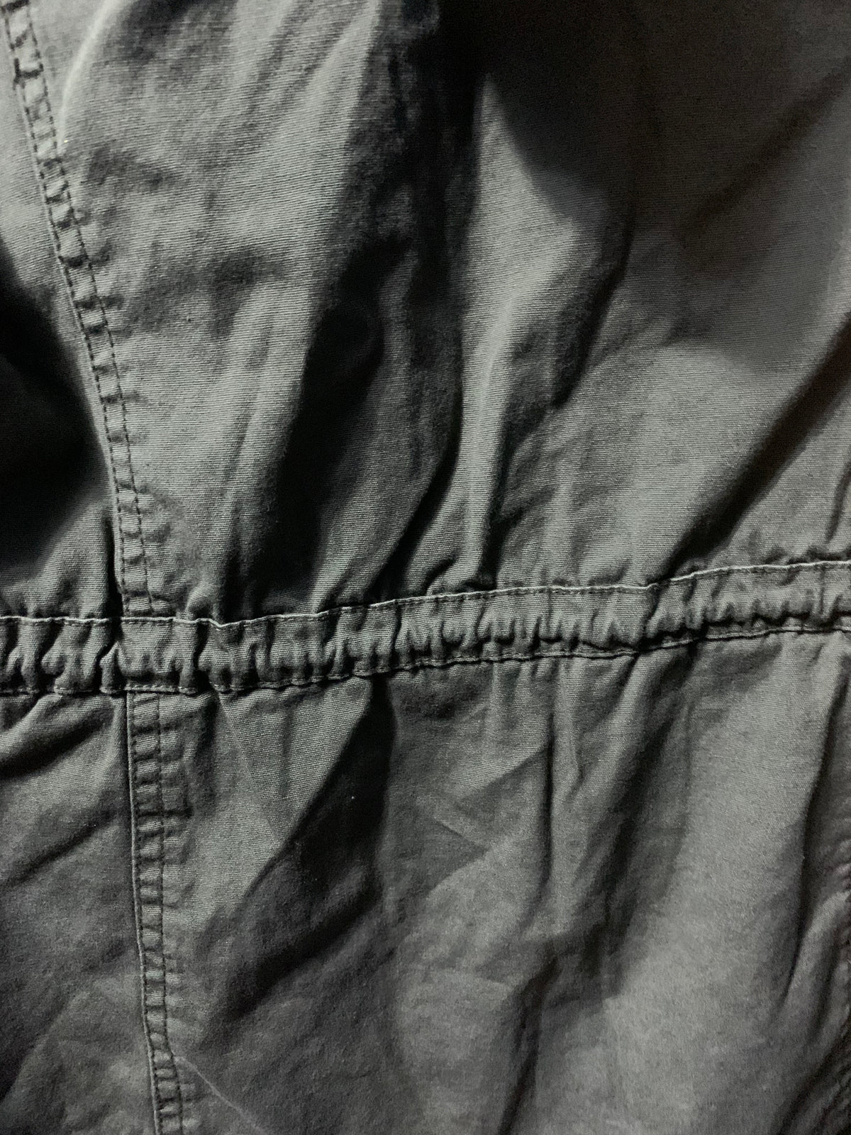 Chocolate USA olive green military jacket with adjustable waist and multiple pockets #military #utility