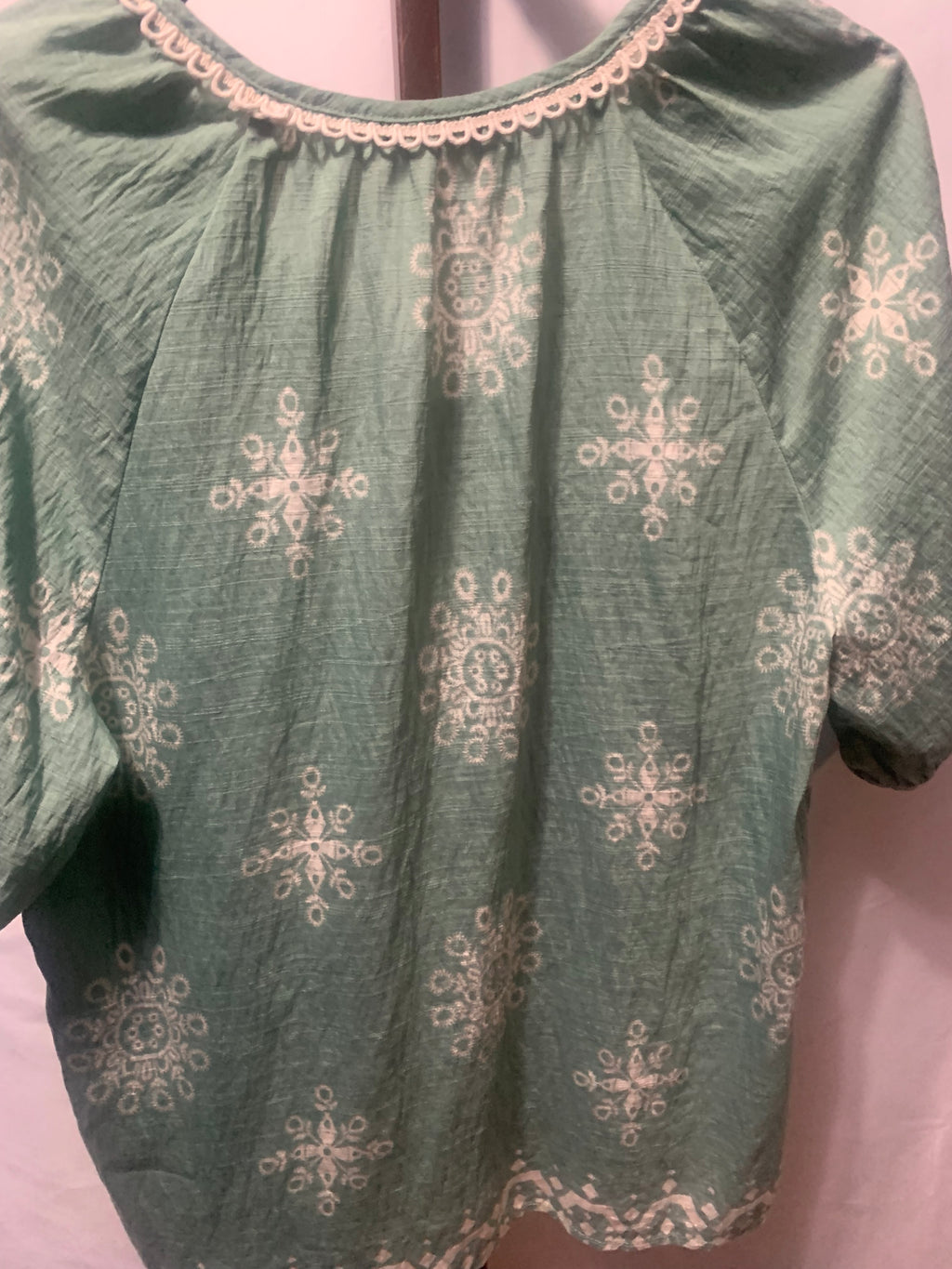 Vivilli short-sleeve boho blouse