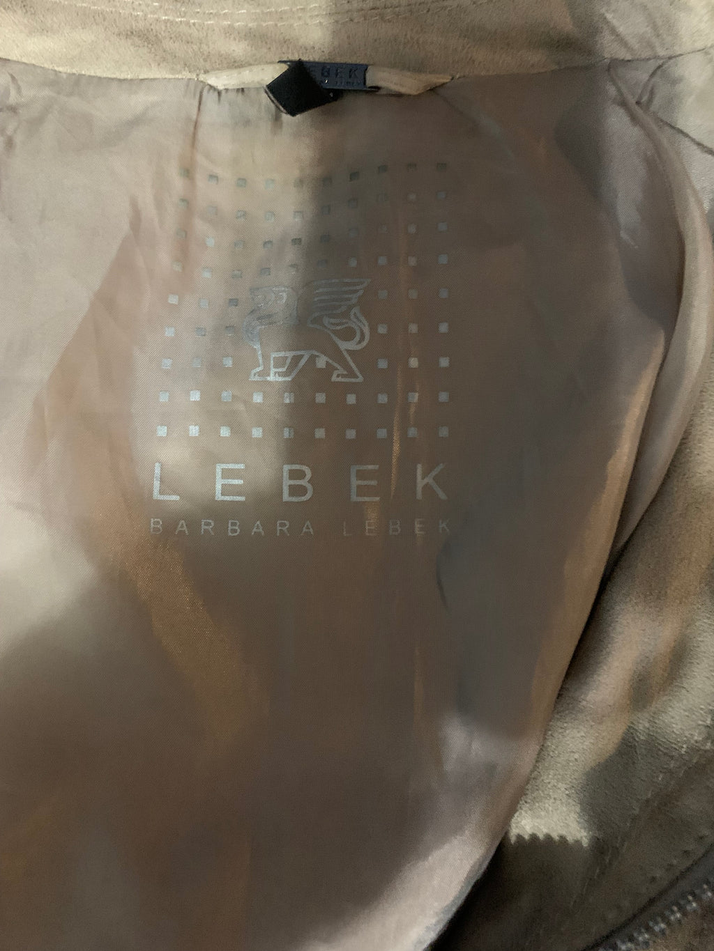 Lebek International Women's Tan & Cream Jacket Size 46
#lebek #international