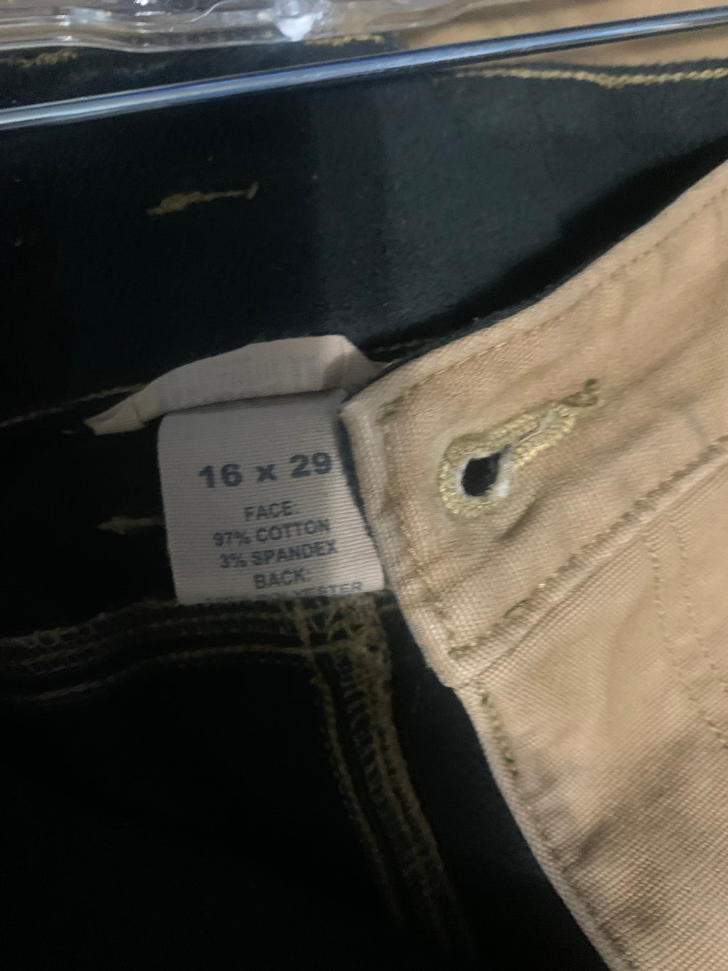 Duluth Trading Co. lined Tan Cargo Pants #cargo #outdoor