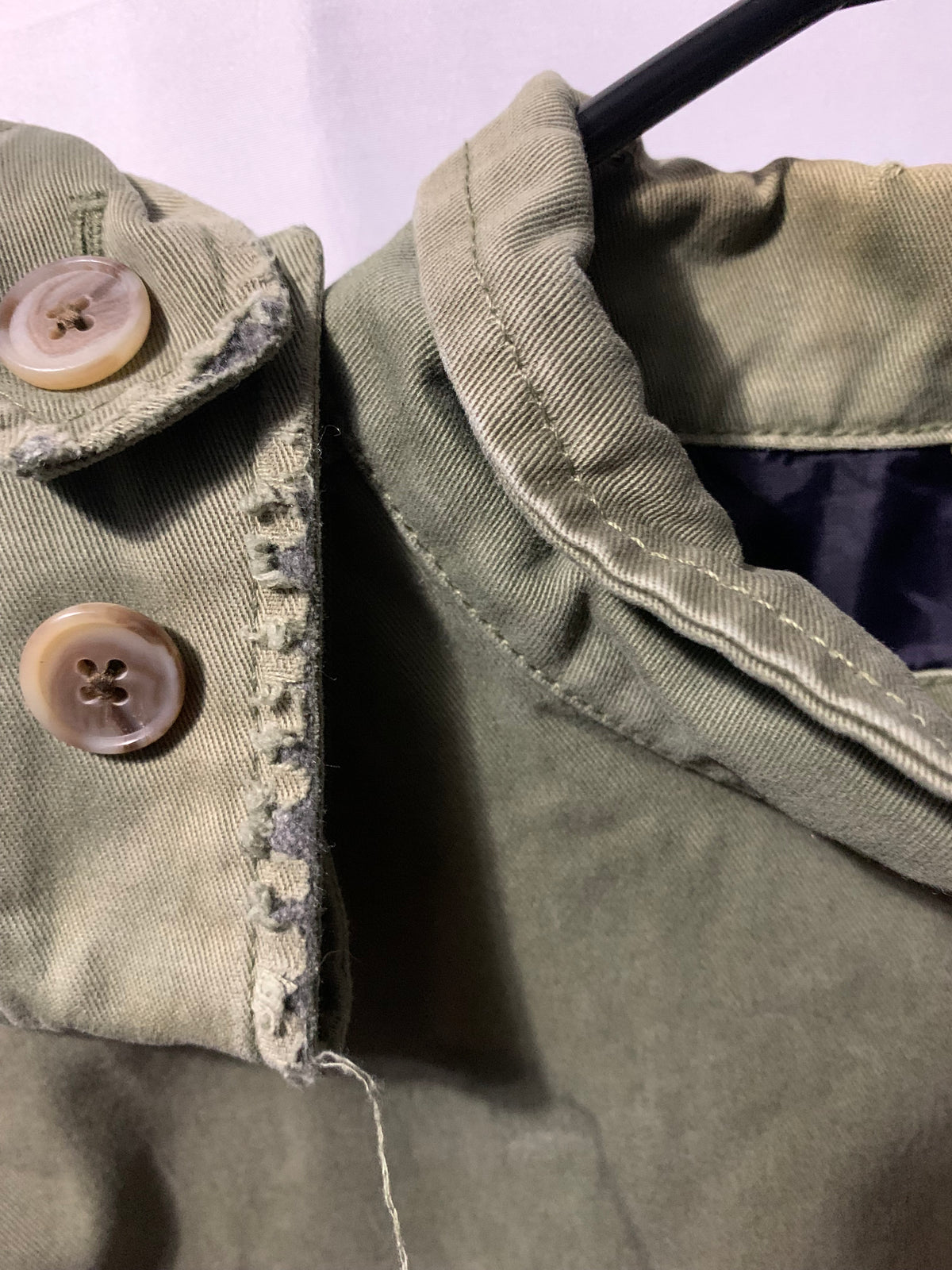 Lands' End olive green jacket sizeL 43/44 #outdoor