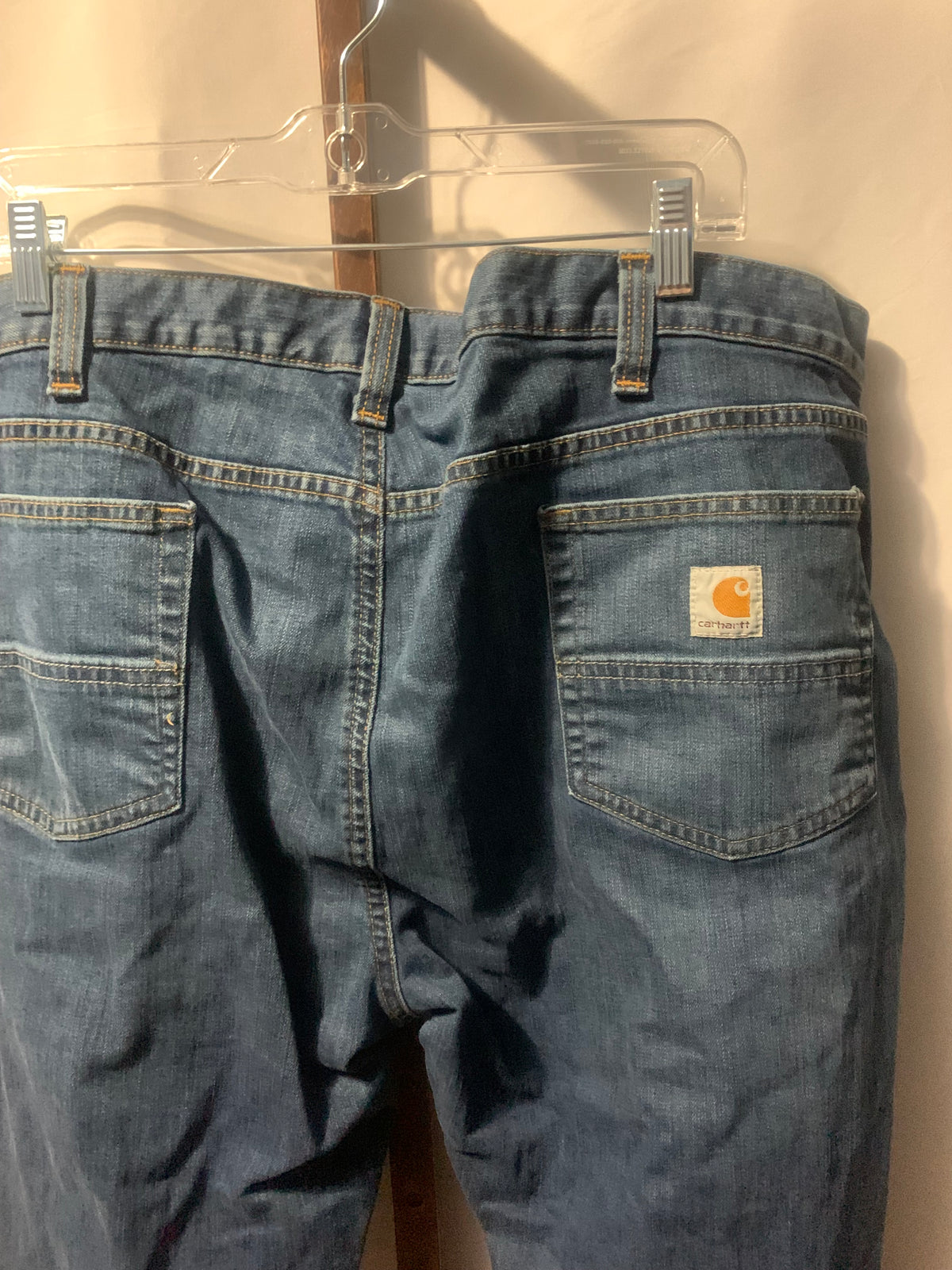Carhartt blue denim jeans #workwear #carhartt