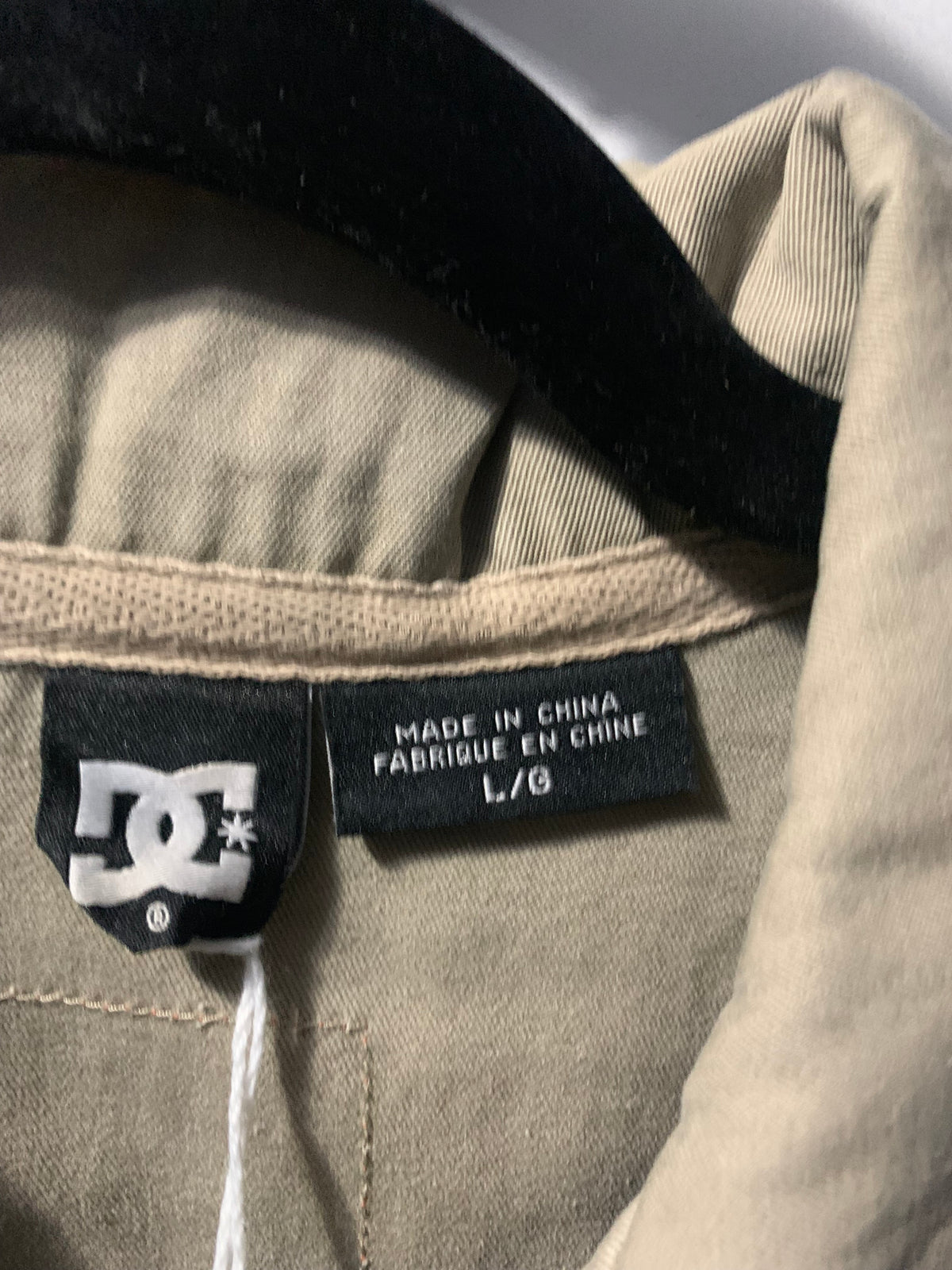 DC khaki jacket in size L