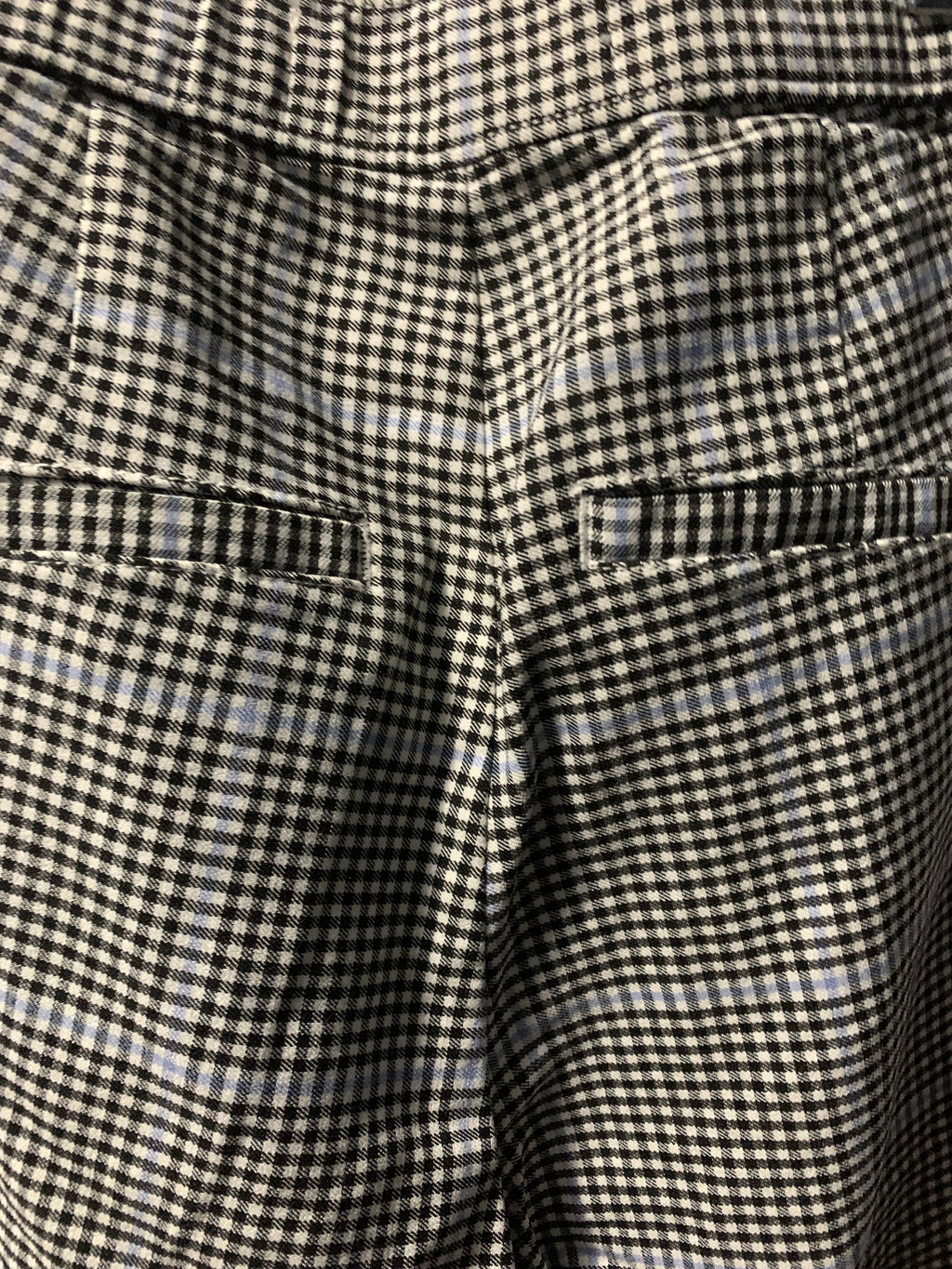 Hollister Co. ultra high rise white/black houndstooth pants in XS