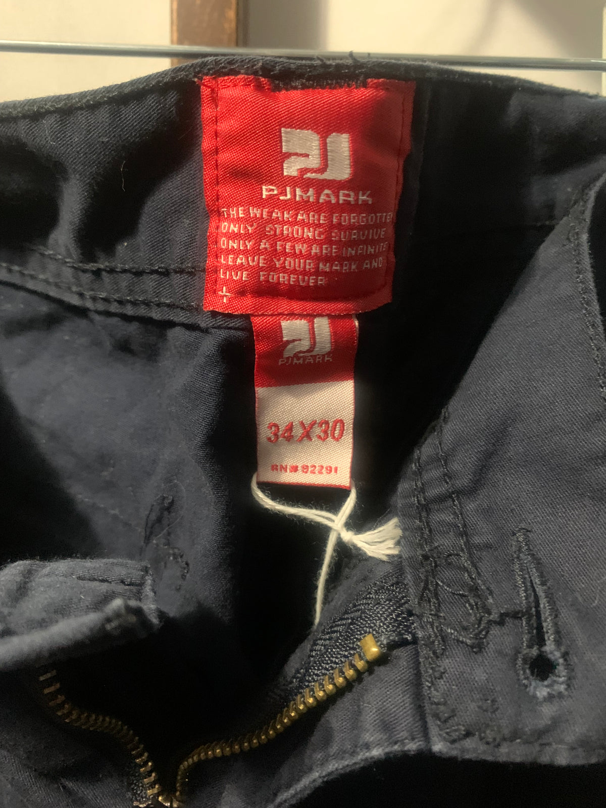 Navy blue PJ Mark cargo pants size 34x30 #cargo #utility