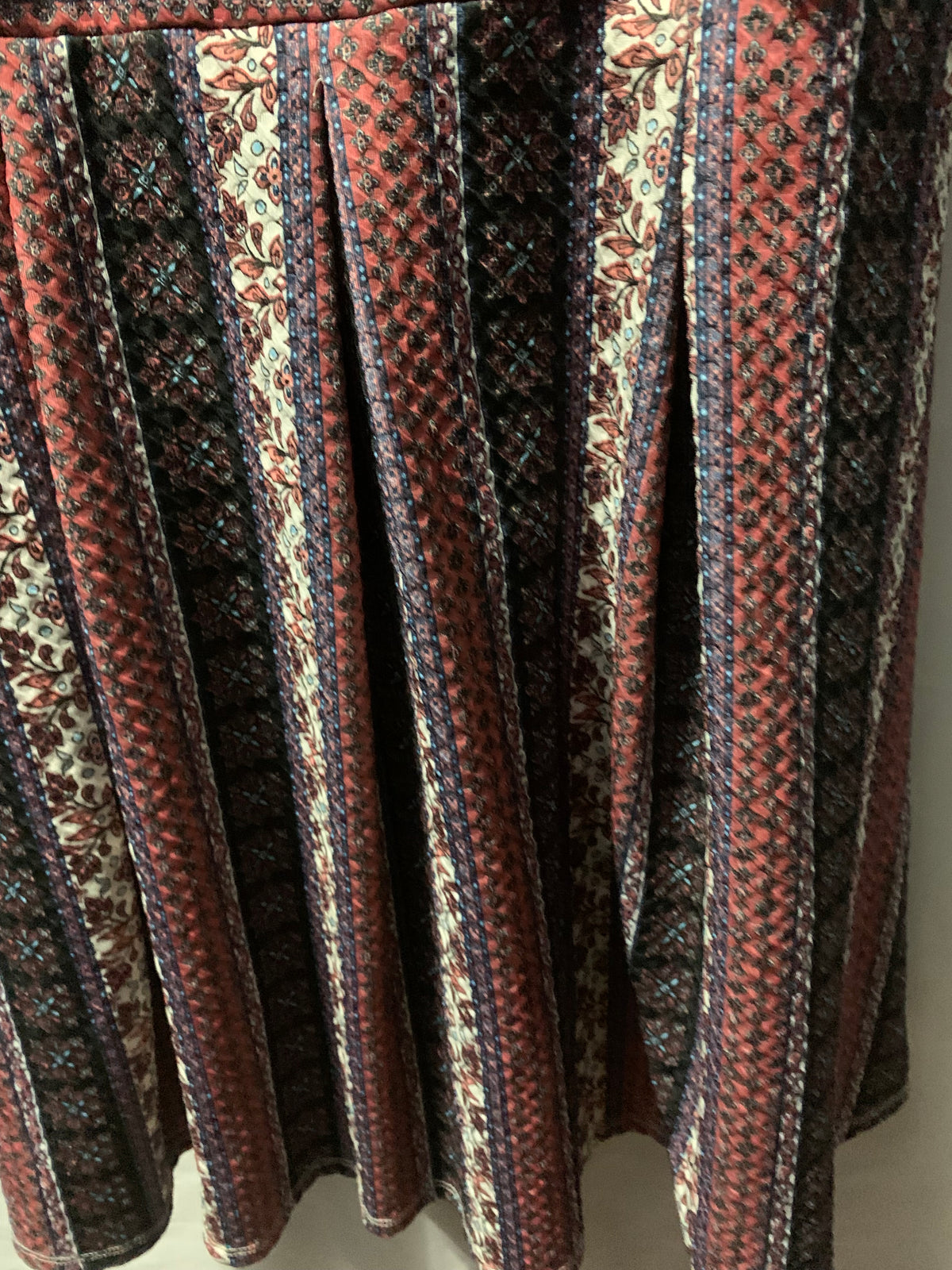 Xhilaration brown and black geometric patterned dress with zipper back, size XL #geometric #boho
