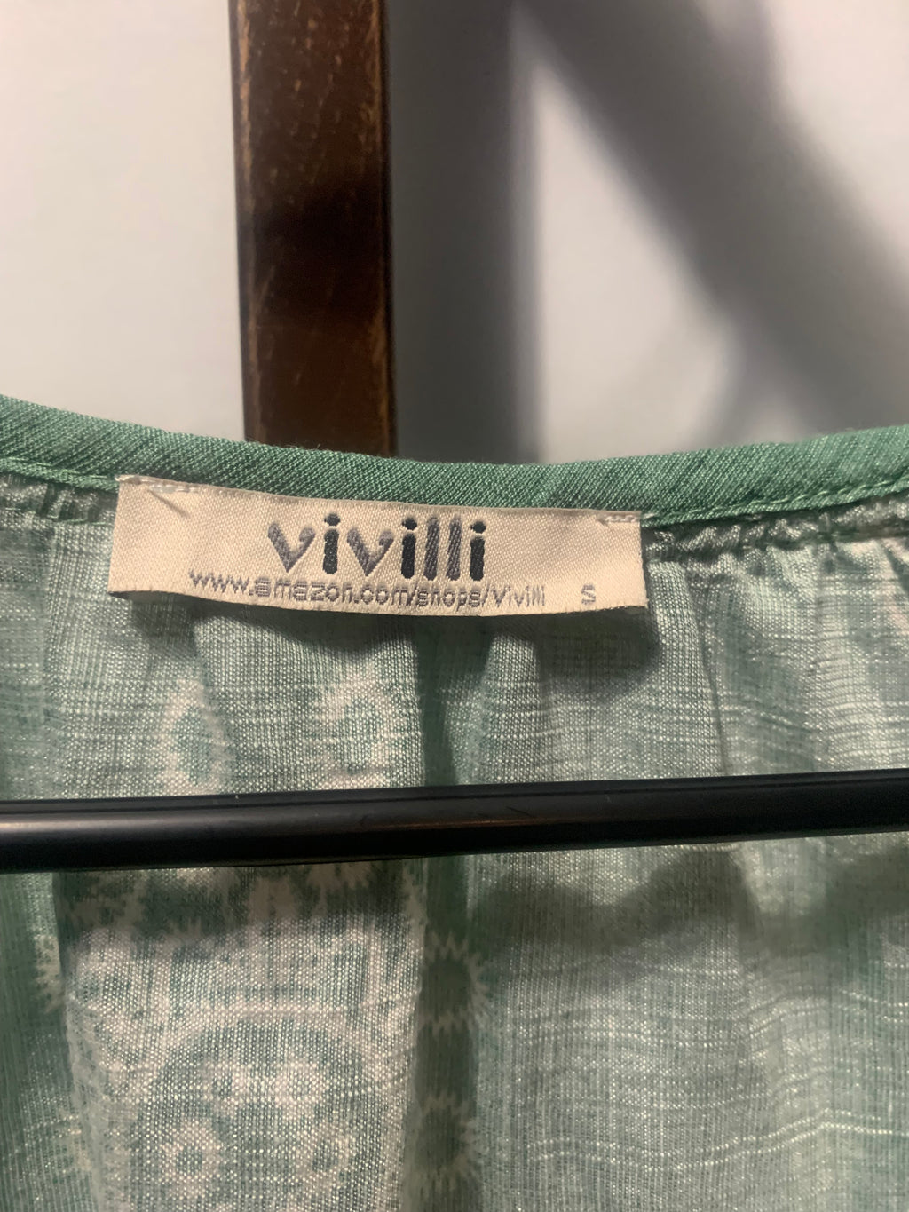 Vivilli short-sleeve boho blouse