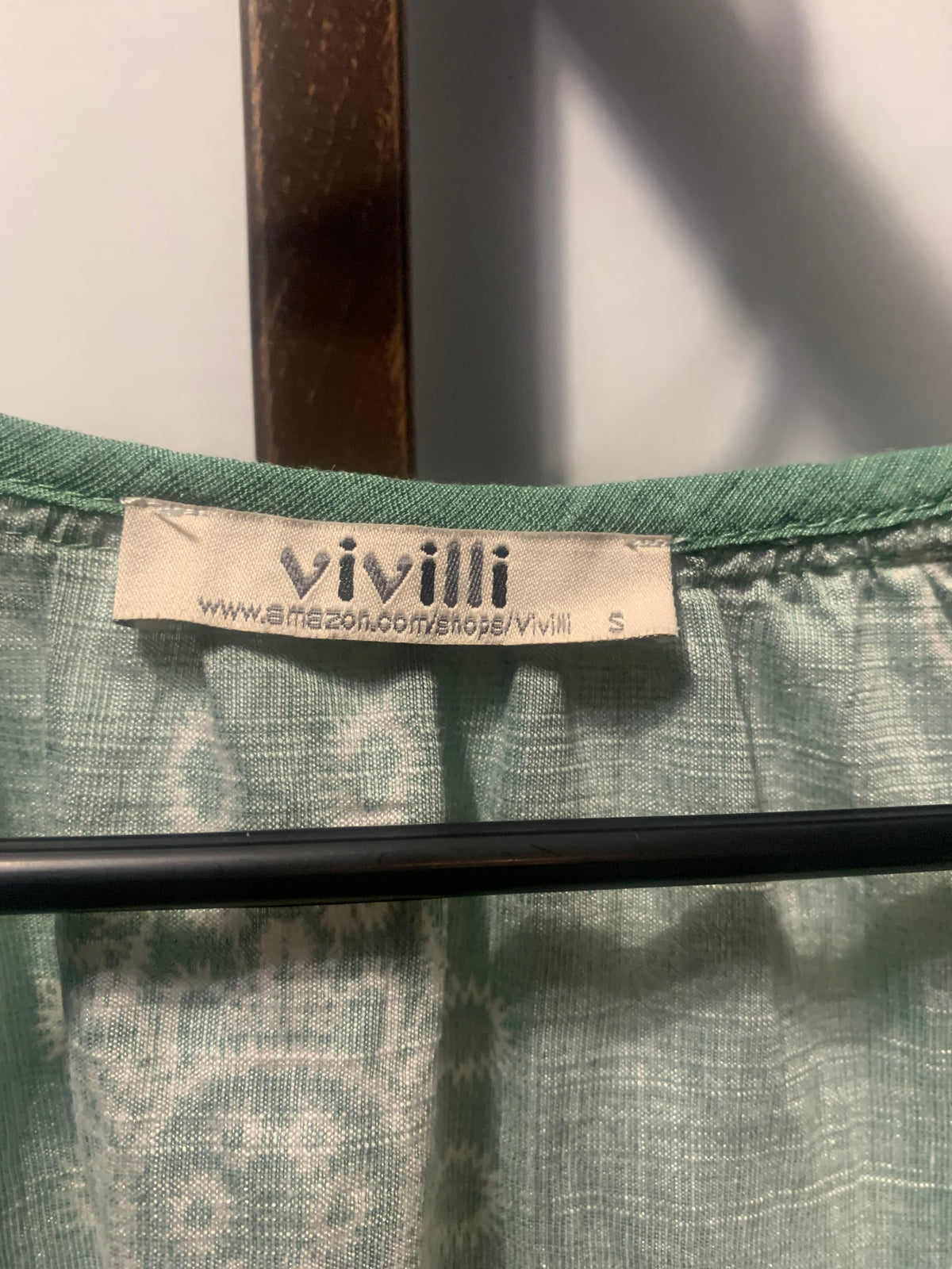 Vivilli short-sleeve boho blouse