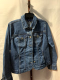 Charter Club size small Blue denim jacket with a relaxed fit #denimjacket #relaxed