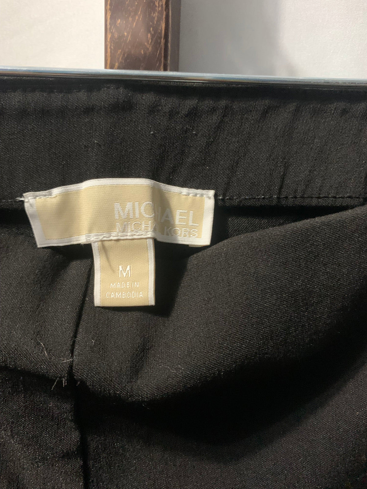 Michael Michael Kors medium black Women's Pull-On Stretch Skinny Pants / Leggingsa