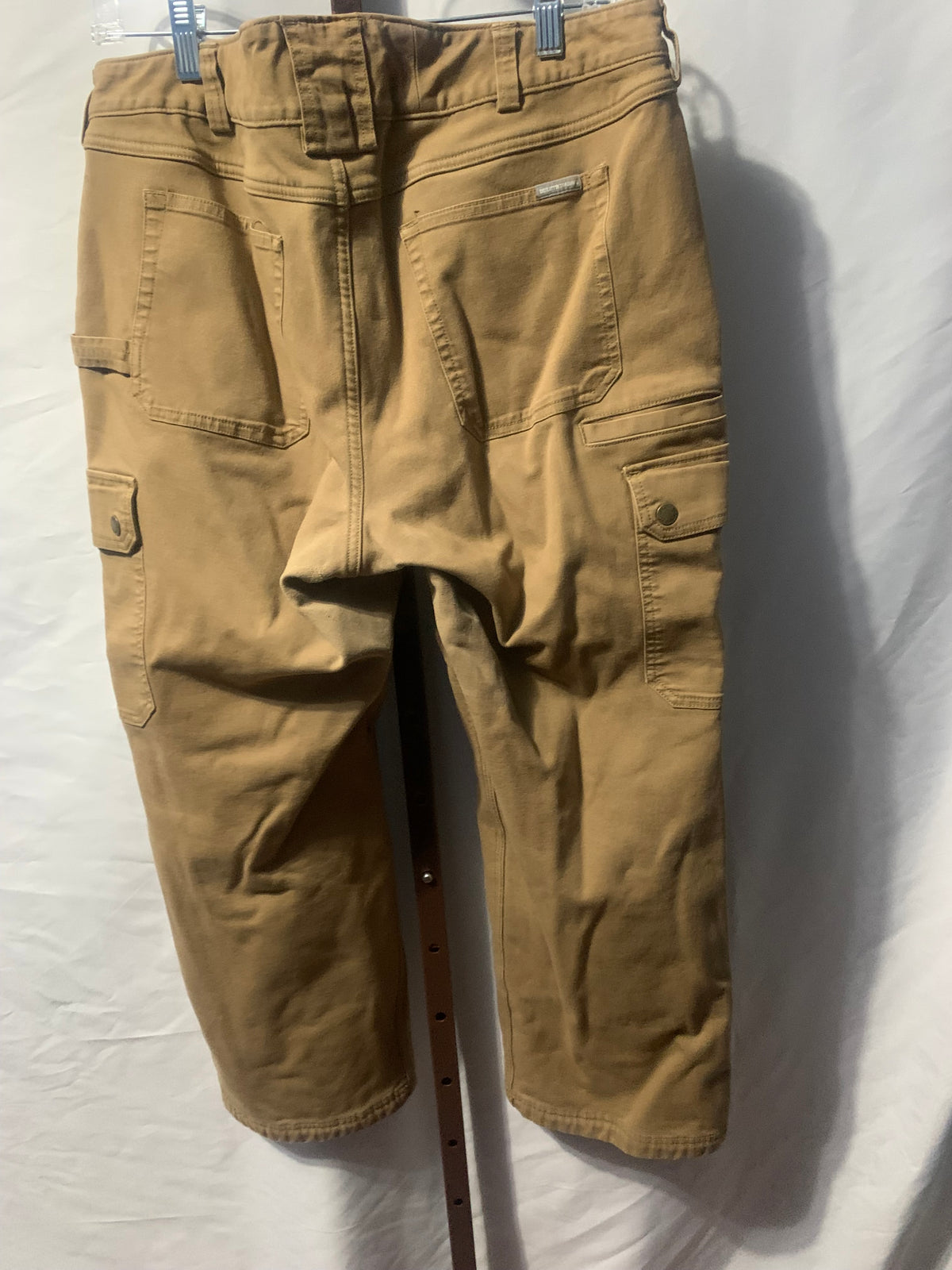 Duluth Trading Co. lined Tan Cargo Pants #cargo #outdoor