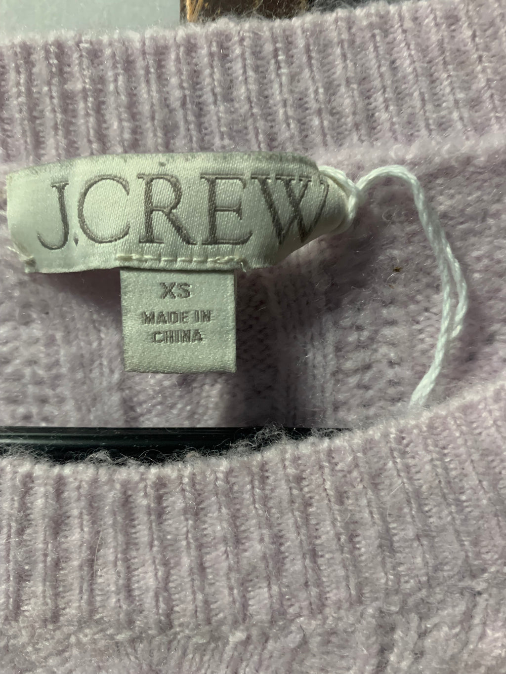 J.Crew light purple cable knit sweater in XS #jcrew #knitwear