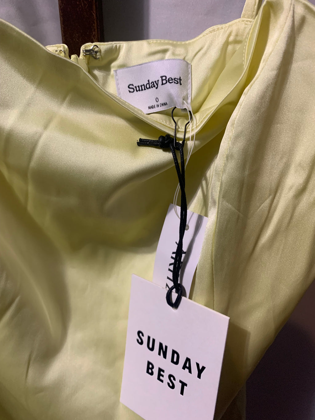 Sunday Best yellow mini dress in size 0 #minidress #summer