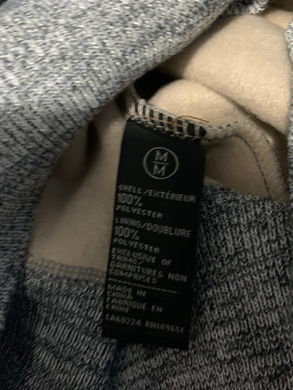 Buffalo David Bitton 1980/ 90s vintage gray, black, and white horizontal striped sweater